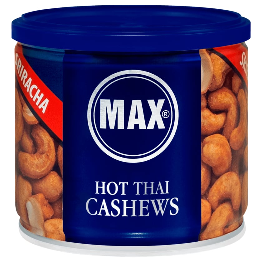 Max Hot Thai Cashews 150g